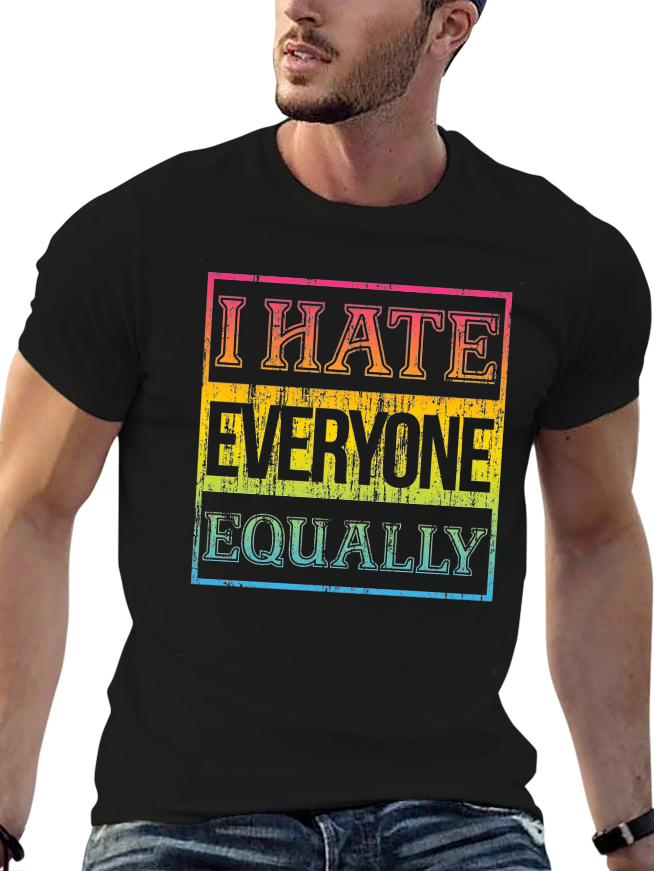 I Hate Everyone Equally Graphic Tee
