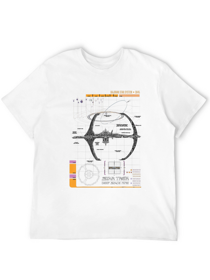 Star Trek Deep Space Nine Schematic T-Shirt