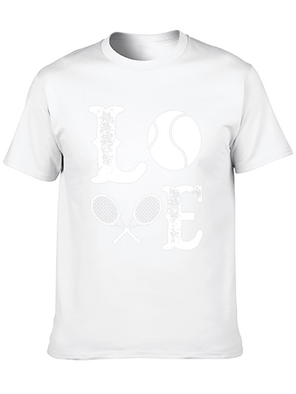 Love Tennis Graphic Tee