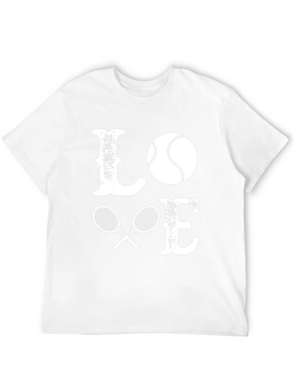 Love Tennis Graphic Tee