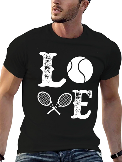 Love Tennis Graphic Tee