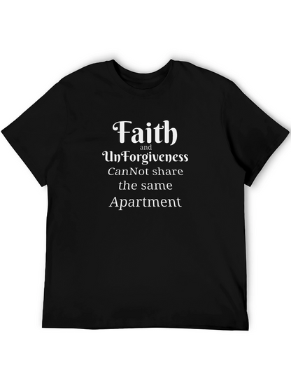 Faith & Forgiveness Graphic T-Shirt - Inspirational Design