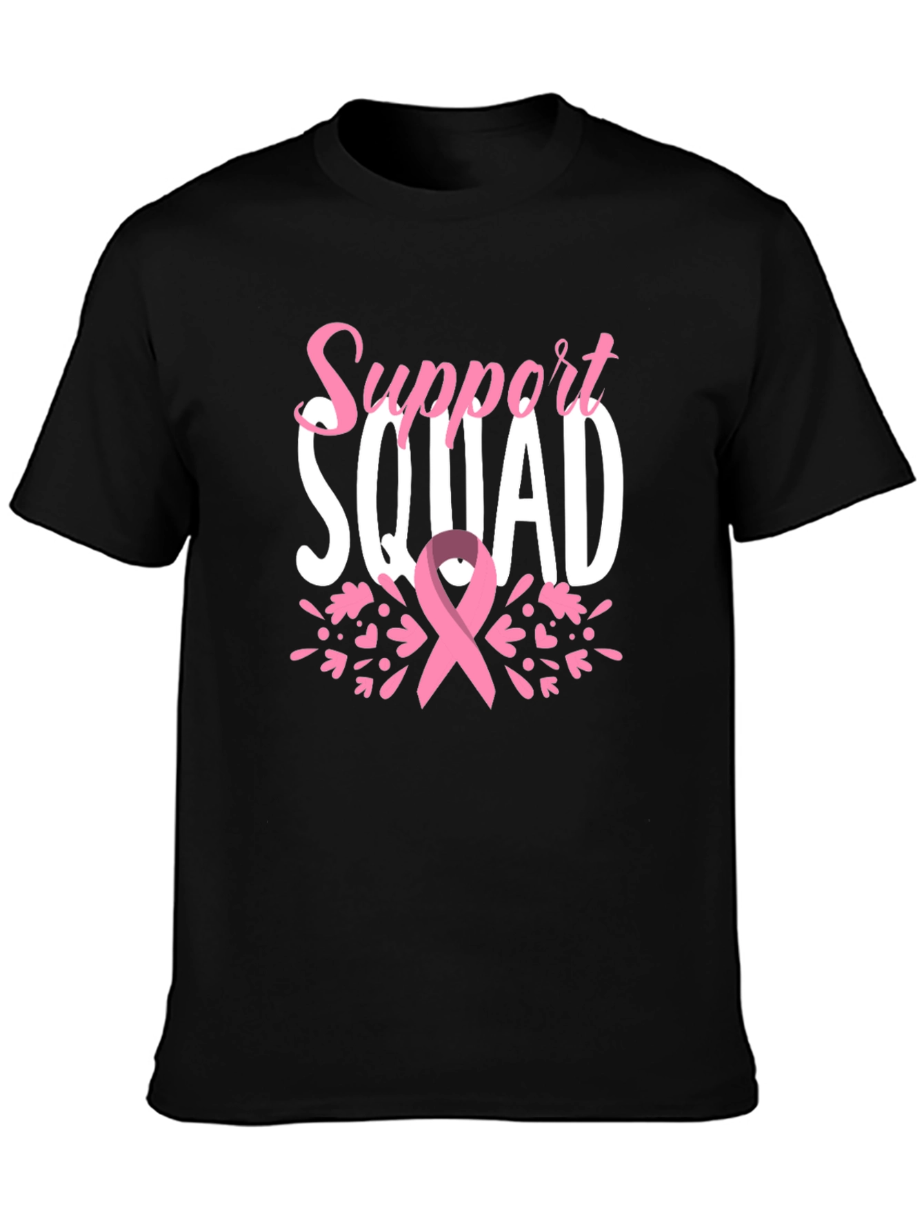 Support Squad Breast Cancer Awareness T-Shirt
