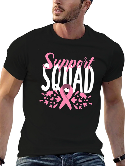 Support Squad Breast Cancer Awareness T-Shirt