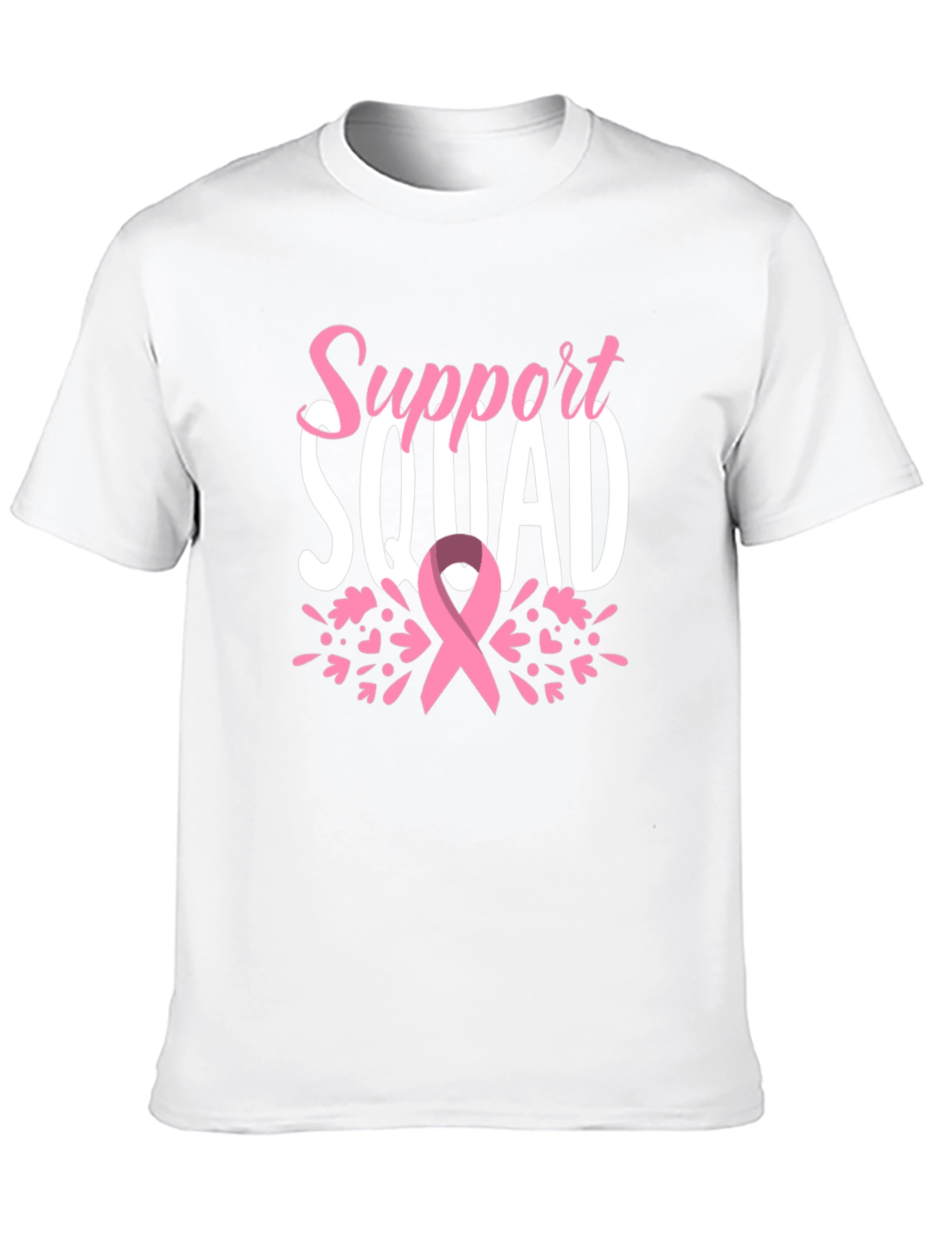 Support Squad Breast Cancer Awareness T-Shirt