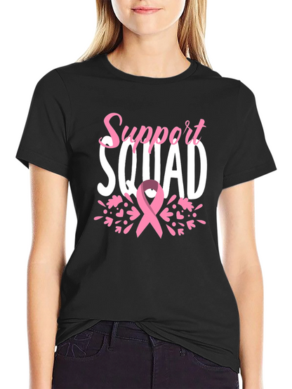 Support Squad Breast Cancer Awareness T-Shirt