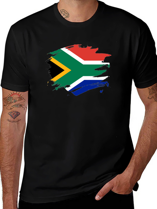 South Africa Flag T-Shirt - Mens