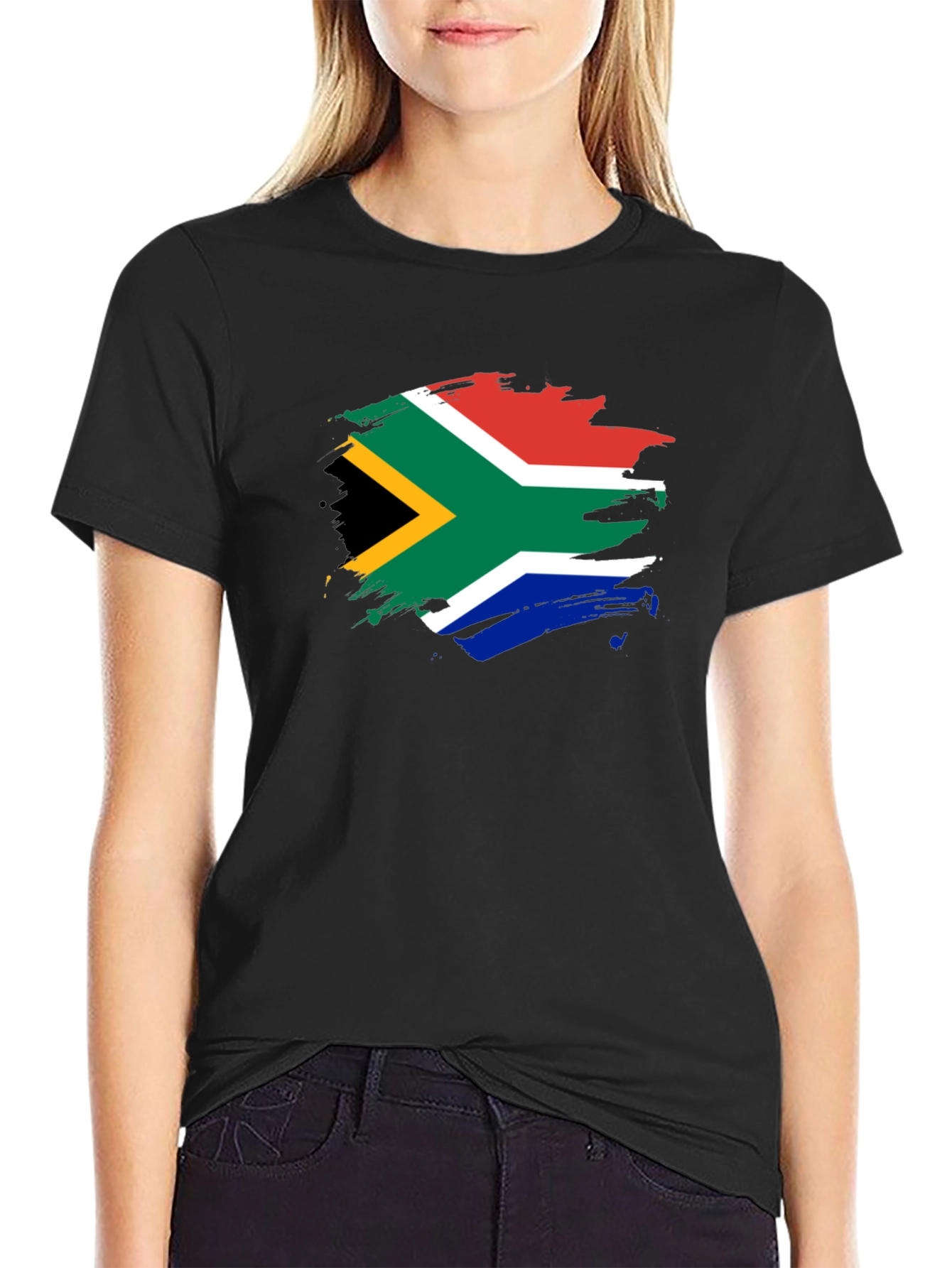 South Africa Flag T-Shirt - Mens