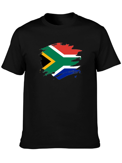 South Africa Flag T-Shirt - Mens