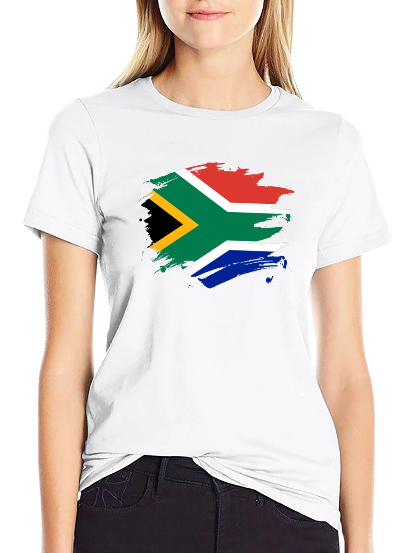 South Africa Flag T-Shirt - Mens