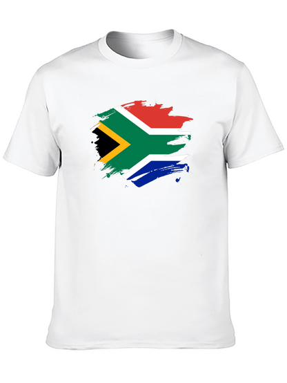 South Africa Flag T-Shirt - Mens