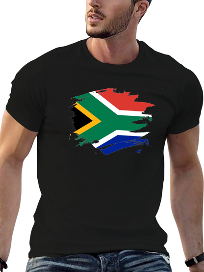 South Africa Flag T-Shirt - Mens