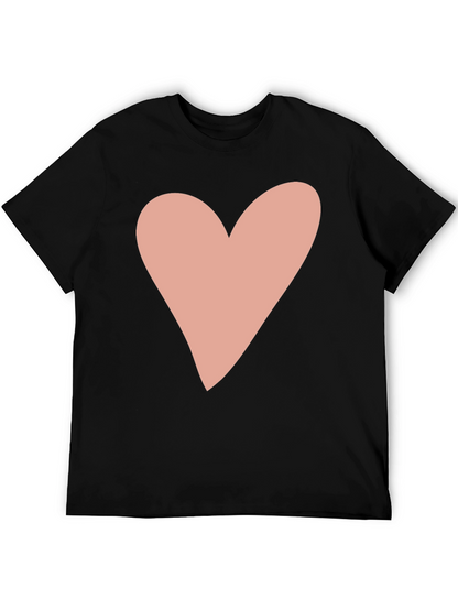 Heart Graphic Tee - Casual Style