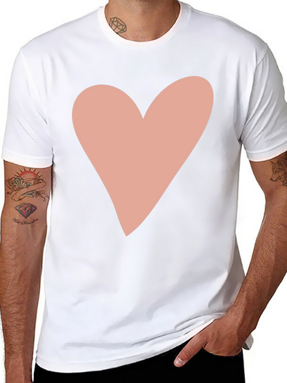 Heart Graphic Tee - Casual Style