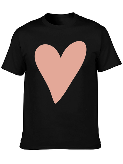 Heart Graphic Tee - Casual Style