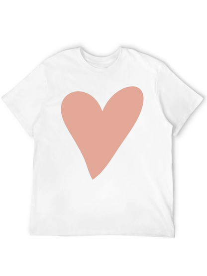 Heart Graphic Tee - Casual Style