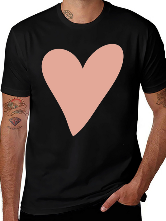 Heart Graphic Tee - Casual Style
