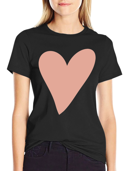 Heart Graphic Tee - Casual Style
