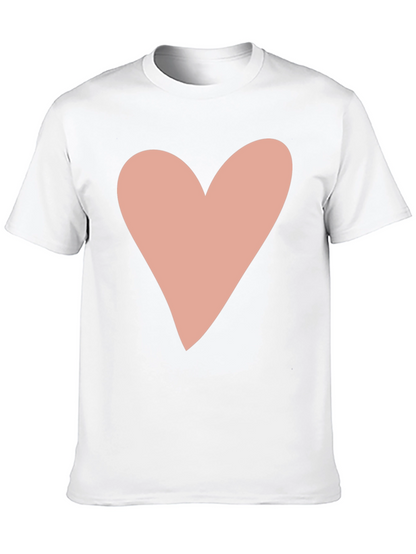 Heart Graphic Tee - Casual Style
