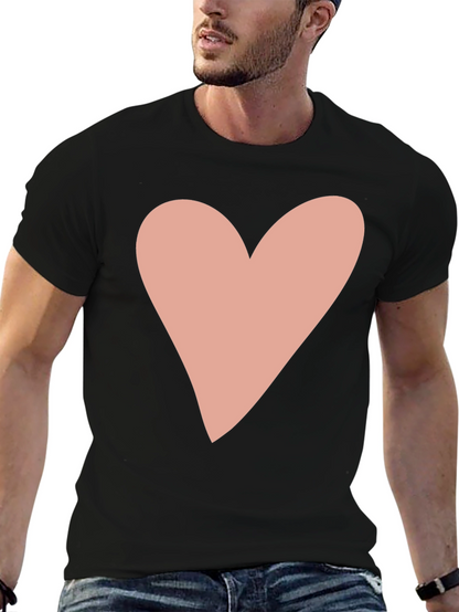 Heart Graphic Tee - Casual Style