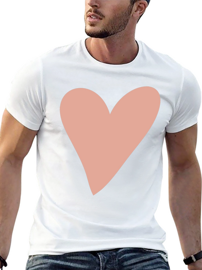 Heart Graphic Tee - Casual Style
