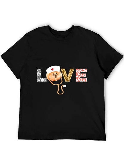 Nurse Pumpkin Love T-Shirt - Fall Healthcare Apparel