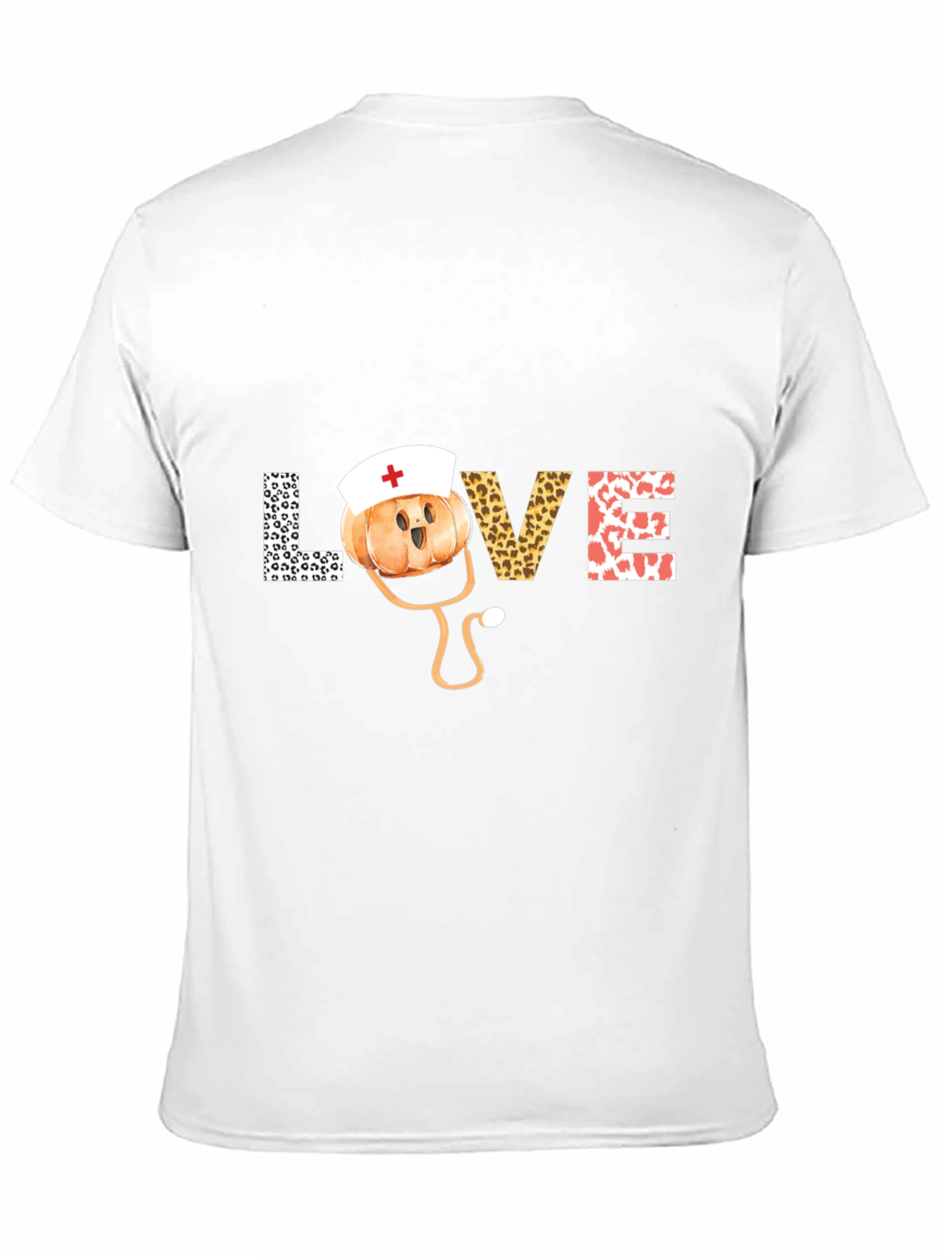 Nurse Pumpkin Love T-Shirt - Fall Healthcare Apparel