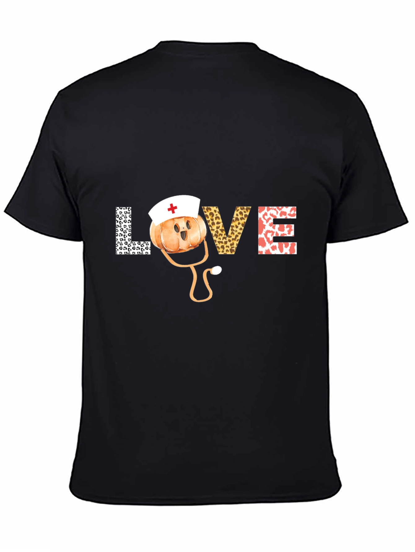 Nurse Pumpkin Love T-Shirt - Fall Healthcare Apparel