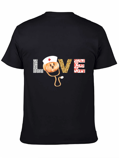 Nurse Pumpkin Love T-Shirt - Fall Healthcare Apparel