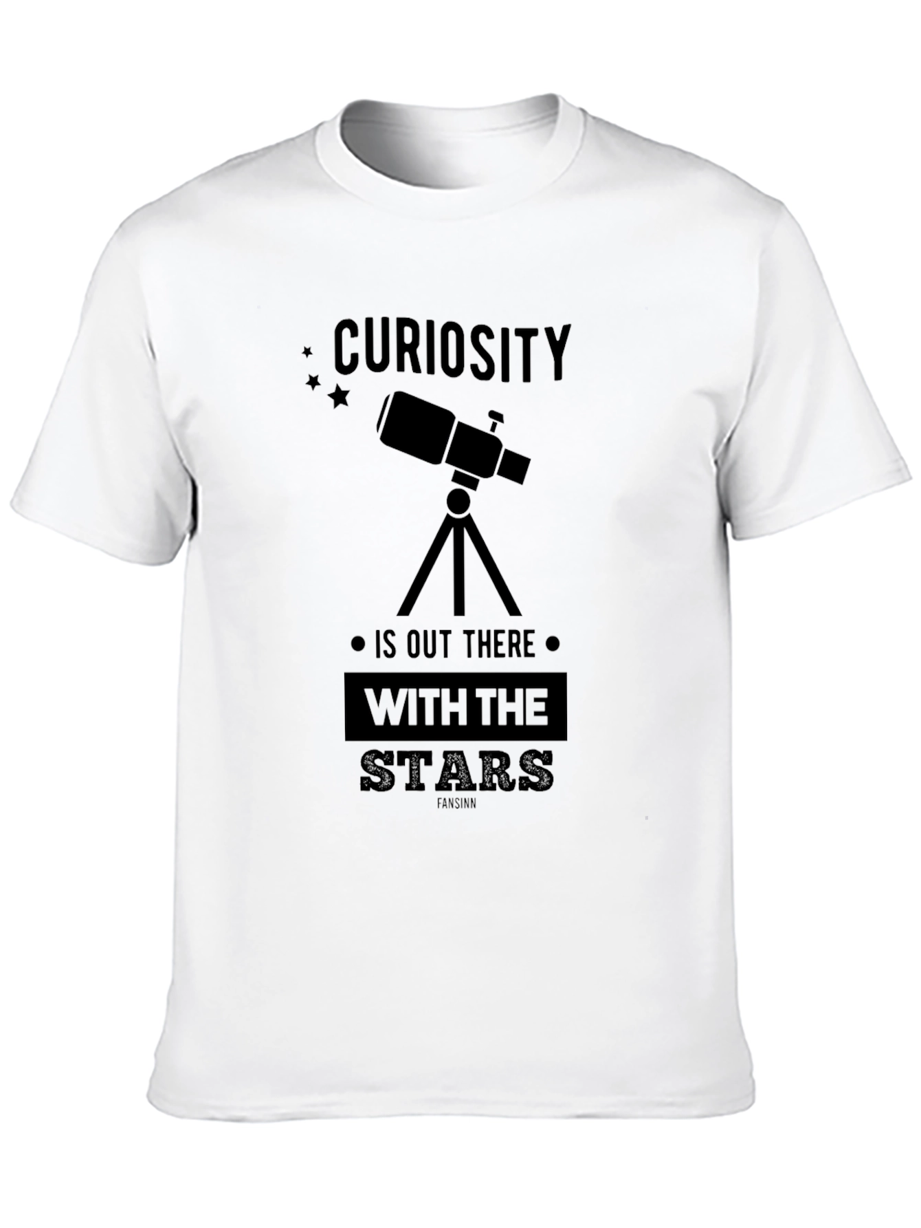 Curiosity Telescope Graphic T-Shirt