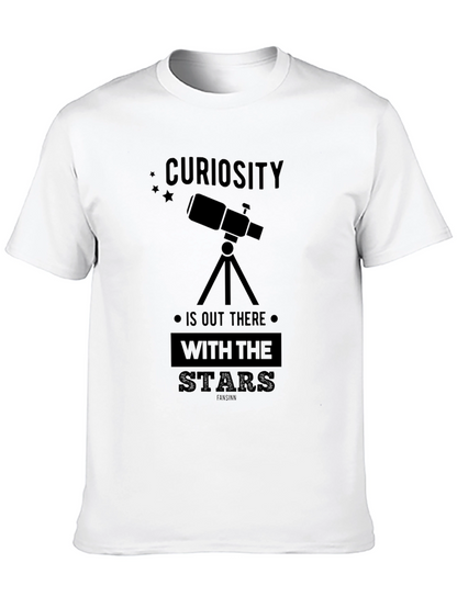 Curiosity Telescope Graphic T-Shirt