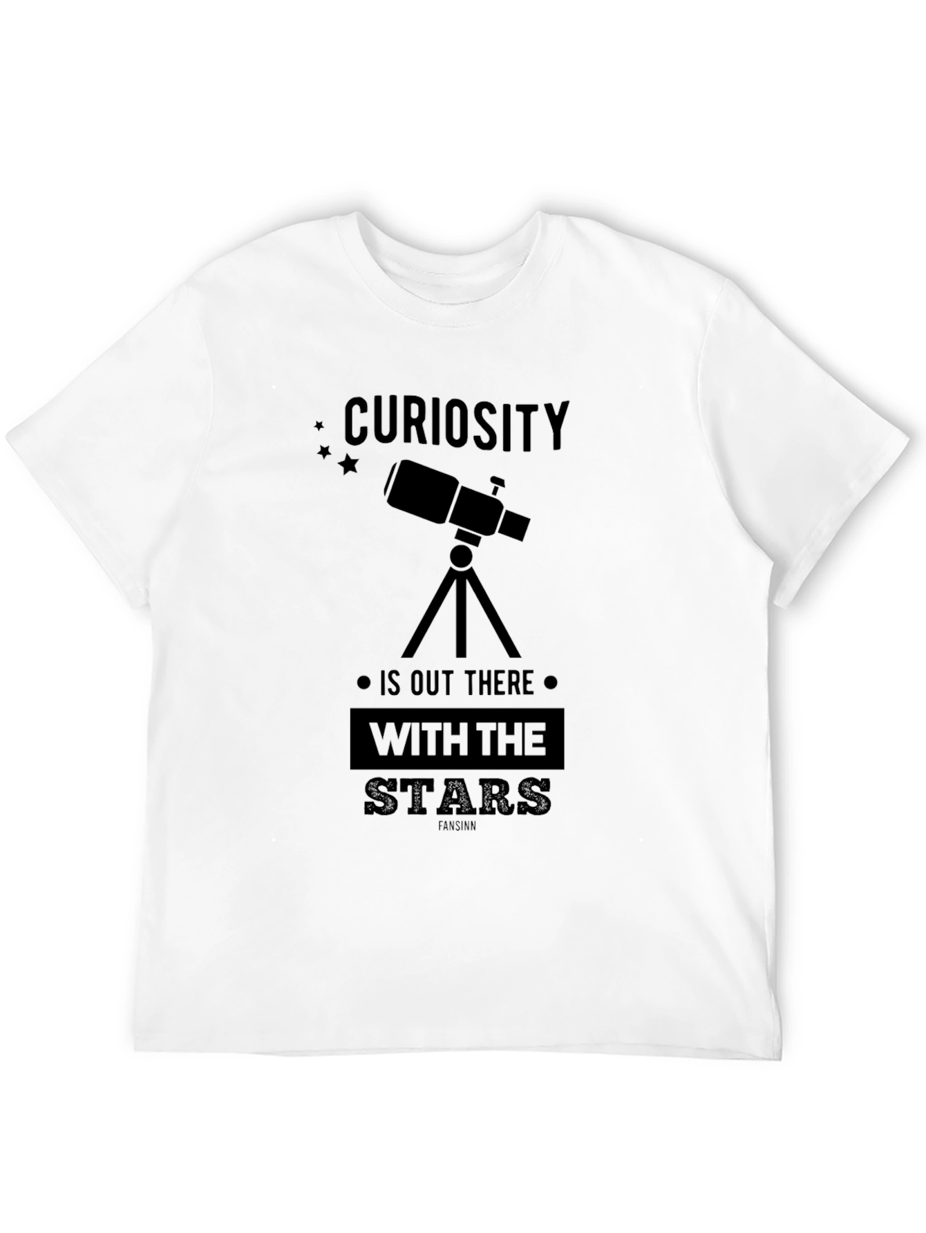 Curiosity Telescope Graphic T-Shirt