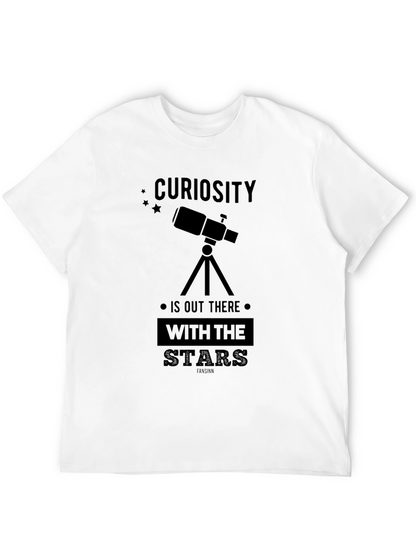 Curiosity Telescope Graphic T-Shirt