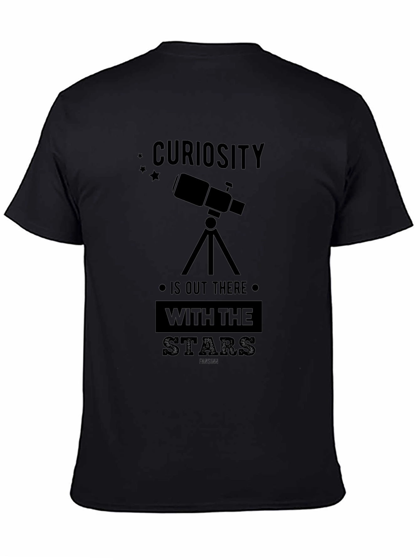 Curiosity Telescope Graphic T-Shirt