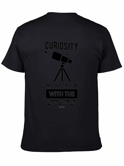 Curiosity Telescope Graphic T-Shirt