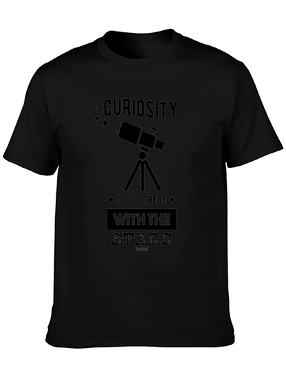 Curiosity Telescope Graphic T-Shirt