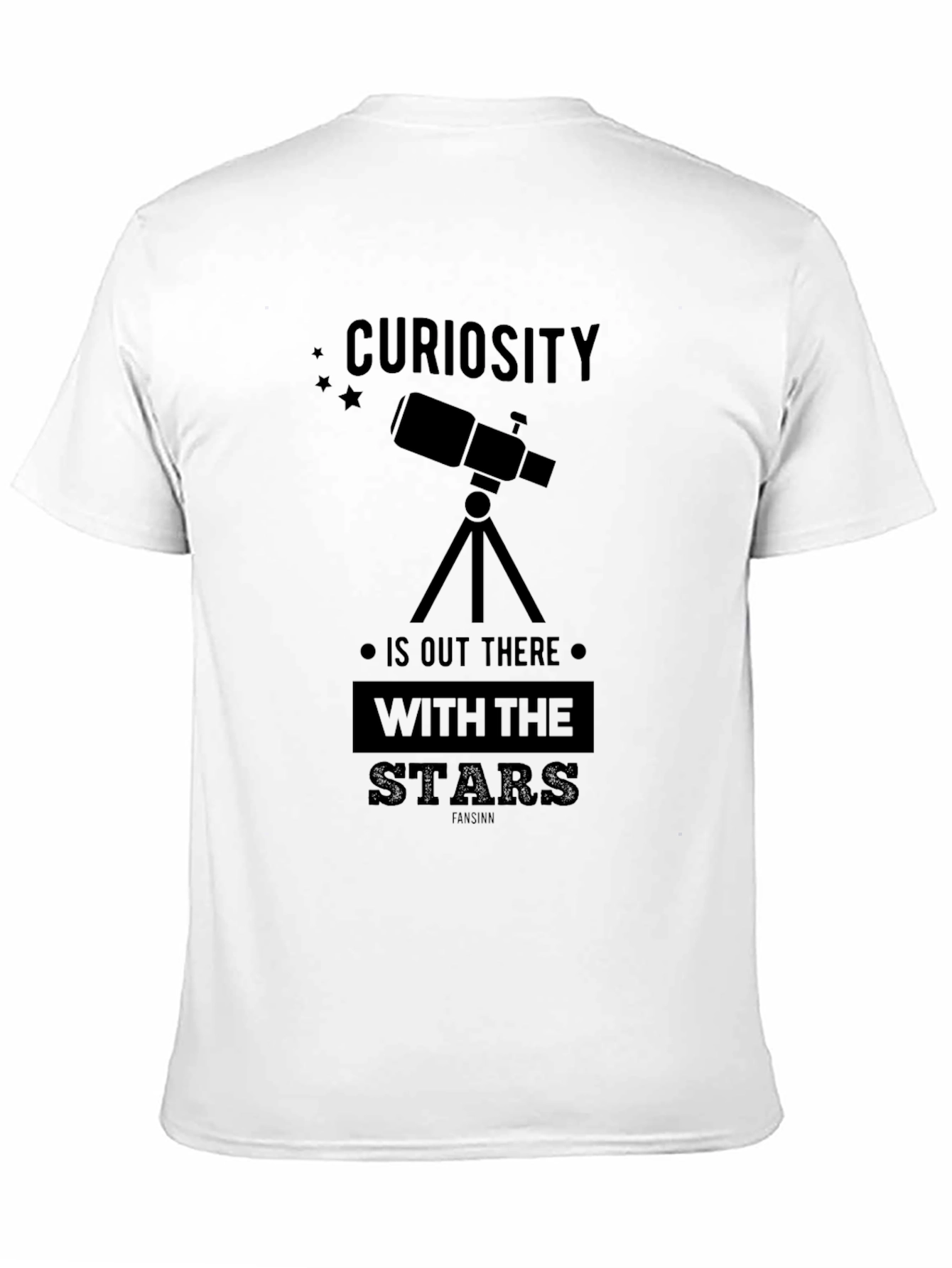 Curiosity Telescope Graphic T-Shirt