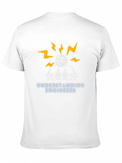 Understanding Engineers Graphic T-Shirt - Black Cotton Tee