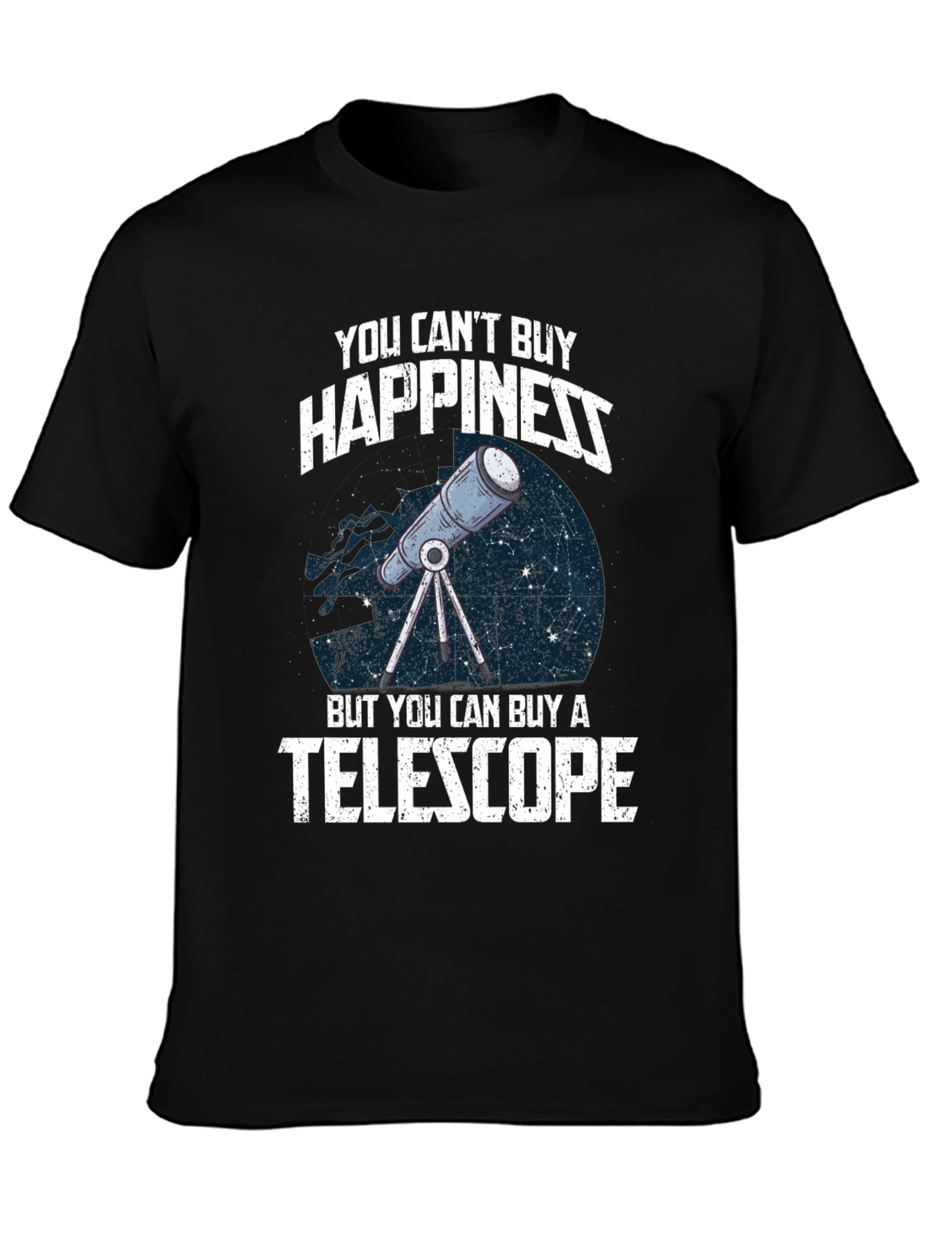Happiness Telescope Graphic Tee