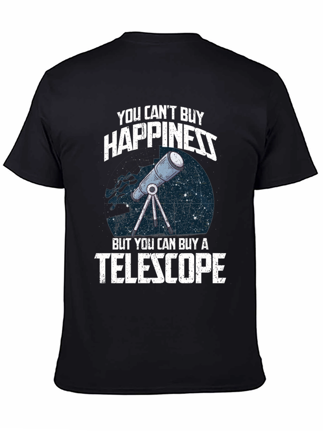 Happiness Telescope Graphic Tee