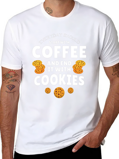 Coffee and Cookies Graphic Tee