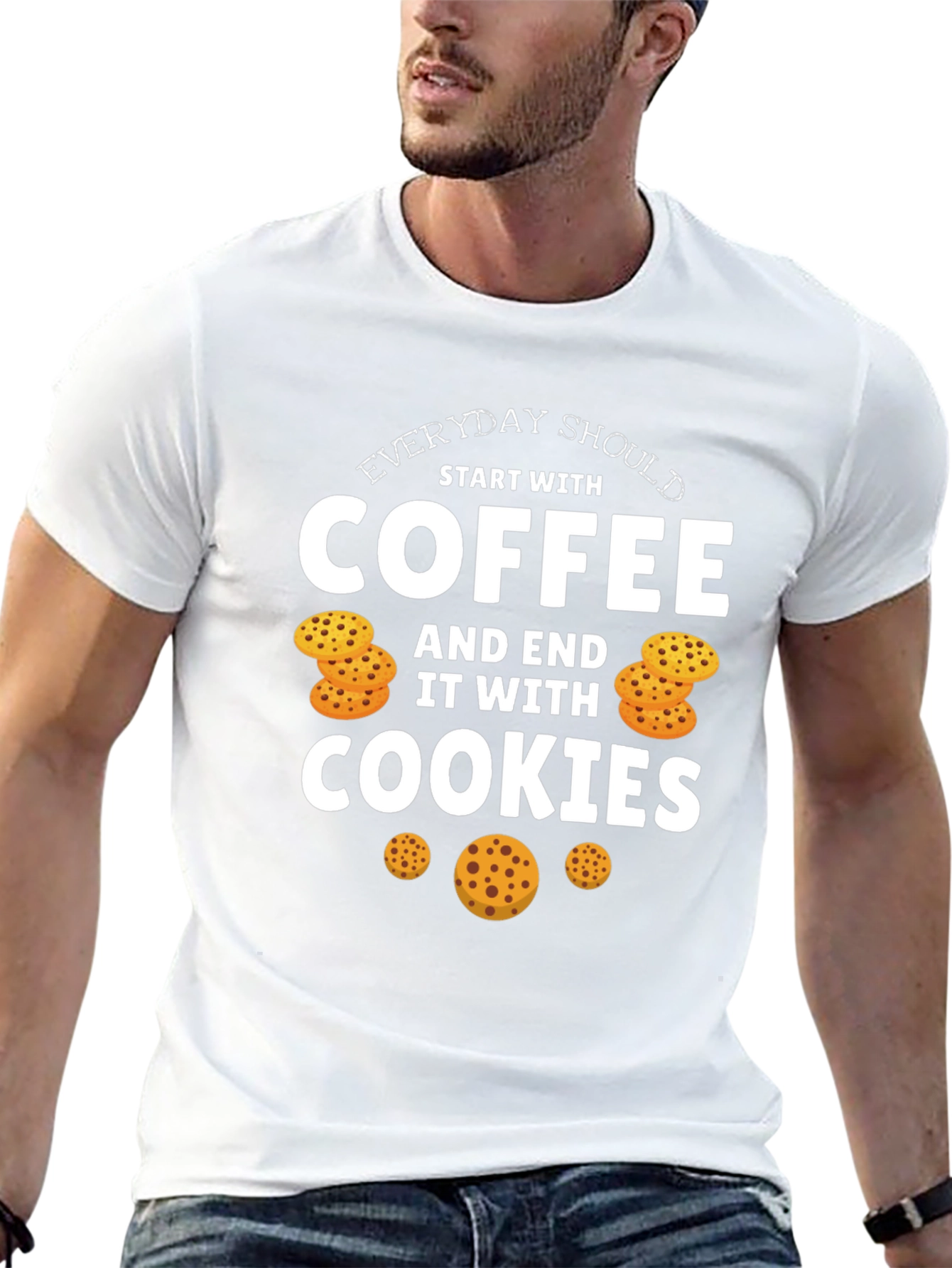 Coffee and Cookies Graphic Tee