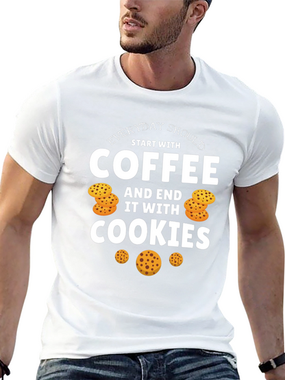 Coffee and Cookies Graphic Tee