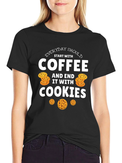 Coffee and Cookies Graphic Tee