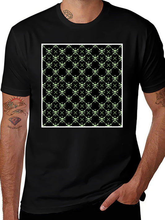 Skull & Crossbones T-Shirt - Graphic Print Tee