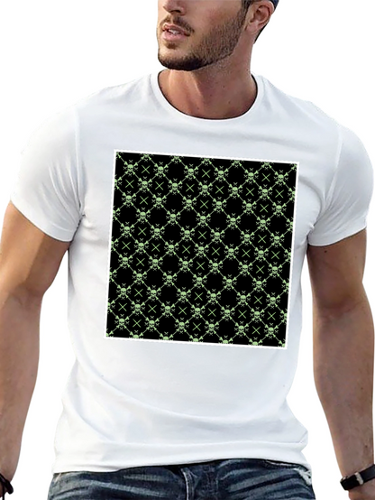 Skull & Crossbones T-Shirt - Graphic Print Tee