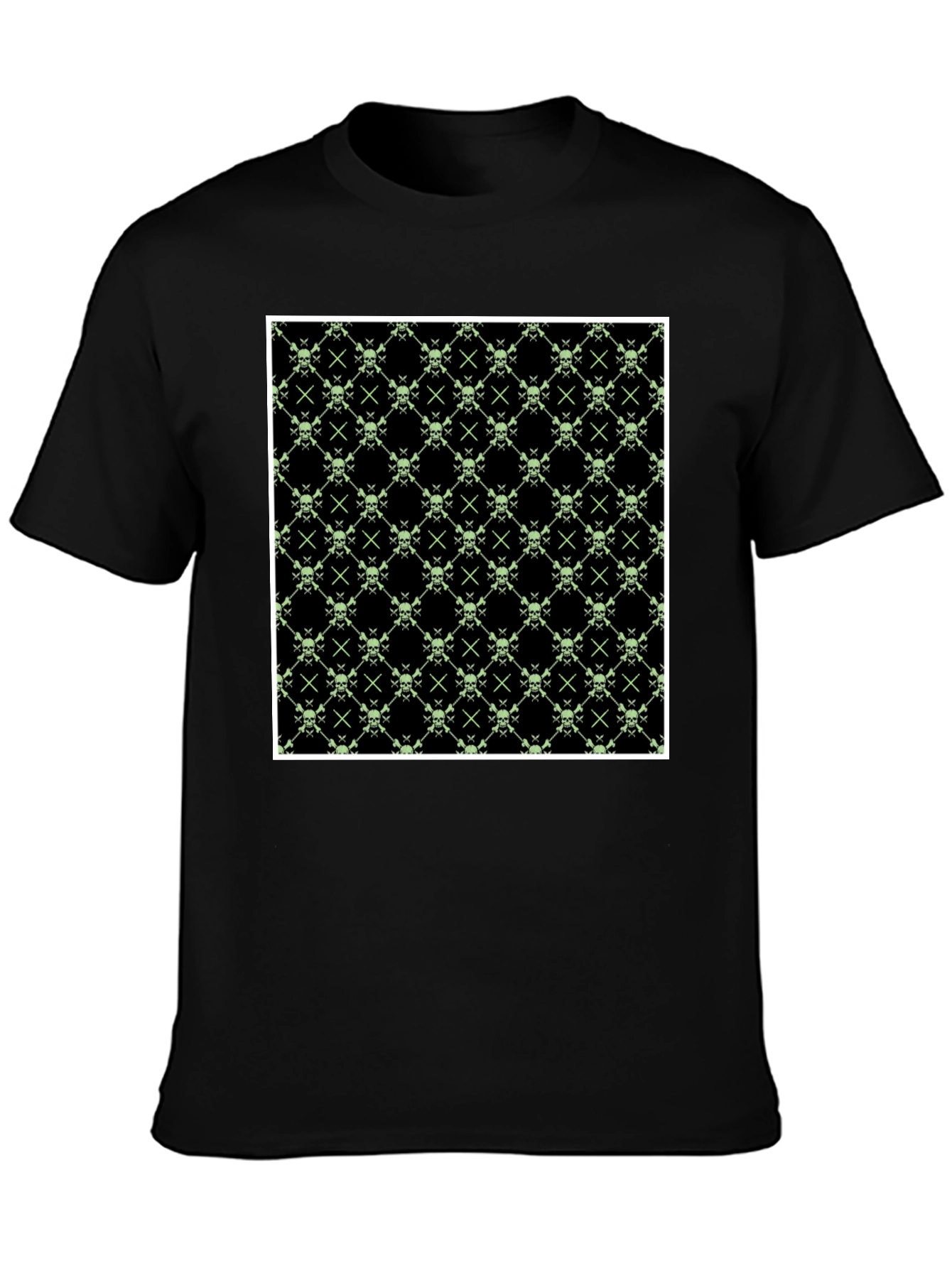 Skull & Crossbones T-Shirt - Graphic Print Tee