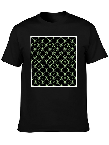 Skull & Crossbones T-Shirt - Graphic Print Tee