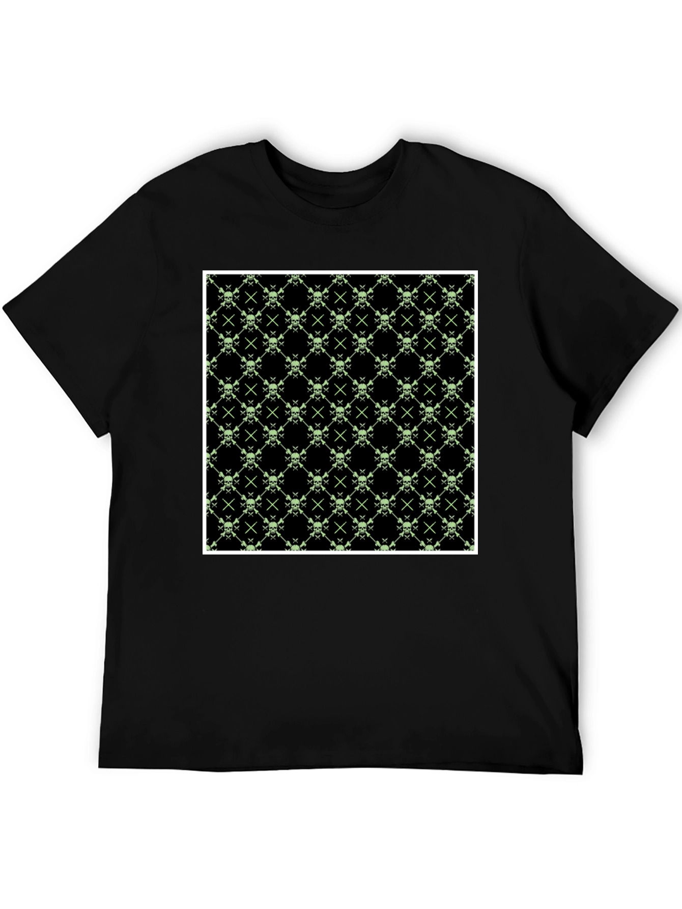 Skull & Crossbones T-Shirt - Graphic Print Tee