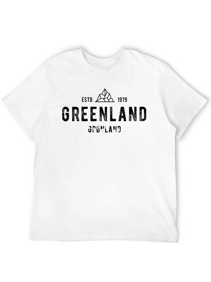 Greenland ESTD 1979 Black Graphic Tee